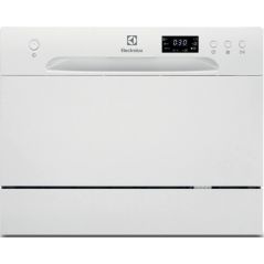 Electrolux Compact Dishwasher - 6 Sets - 6 Programs - ESF2400OW