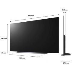 LG Smart TV 83 Inches - 4K - OLED - AI ThinQ - OLED83C1