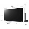 טלוויזיה אל ג'י 48 אינץ' - AI ThinQ - 4KSmart TV- OLED - דגם LG OLED48C1