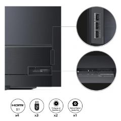 LG Smart TV 77 Inches - 4K - OLED - AI ThinQ - OLED77C1