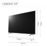 טלוויזיה אל ג'י 70 אינץ' - AI ThinQ - 4KSmart TV- דגם LG 70UP7750