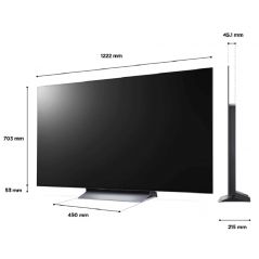 Gallery Edition evo - טלוויזיה אל ג'י 55 אינץ' -סדרה 2022 - AI ThinQ - 4KSmart TV- OLED - דגם LG OLED55G2