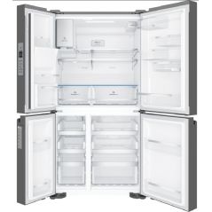 Réfrigérateur Electrolux 4 Portes - 629L- Shabbat Mehadrin - Kiosque automatique d'eau et de glace - Acier inoxydable noirci bro