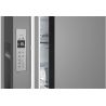 Réfrigérateur Electrolux 4 Portes - 629L- Shabbat Mehadrin - Kiosque automatique d'eau et de glace - Acier inoxydable noirci bro