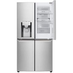Réfrigérateur LG4 portes 653L - Door in Door - bar a eau - Fonction Shabbat Mehadrin - Acier inoxydable - GRJ710XDID
