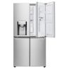 Réfrigérateur LG4 portes 653L - Door in Door - bar a eau - Fonction Shabbat Mehadrin - Acier inoxydable - GRJ720XDID