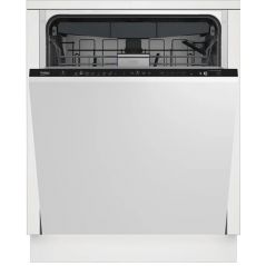 Lave-vaisselle Beko entierement integrable - 15 couverts - Tiroir a Couverts - Classe énergétique A - DIN48520