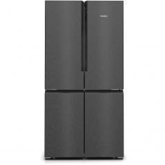 Refrigerator 4 Door Bottom Freezer Siemens -541L - Black Stainless Steel - KF96NAXEA
