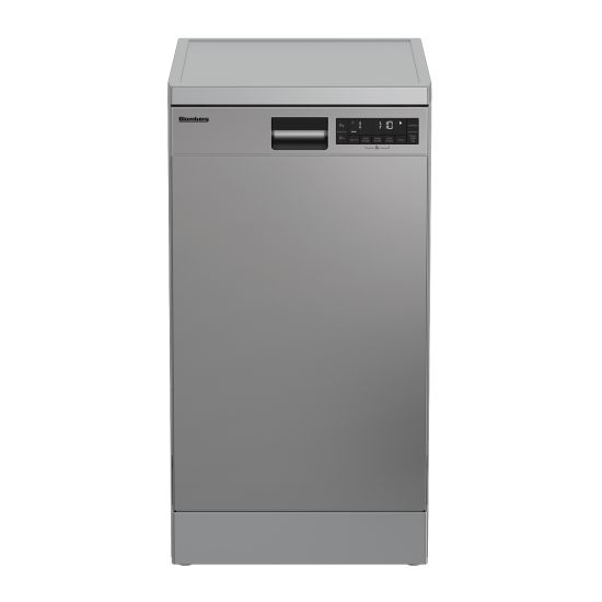 Blomberg Dishwasher slimline - 10 Sets - Stainless steel - GSS219P6X