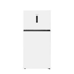 Réfrigérateur Congélateur Superieur Hisense 520L - Mehadrin- Inverter - Blanc - RD67-WK