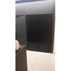 Gorenje Refrigerator 4 doors 706L- No Frost - Adapted to zero line kitchen - Black - Extremely quiet - Y Shalom - NRK6201SYBK