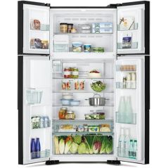 Hitachi fridge 4 doors 586L - water bar- Inverter - Black glass - R-W660PRS7