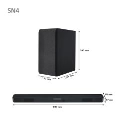 SoundBar LG Bluetooth 300W SN4
