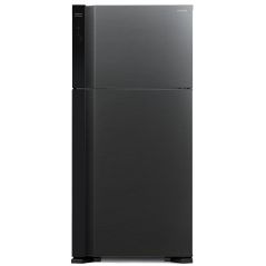 Hitachi Refrigerator Top Freezer 443L - Black - R-V470PRS8 (BBK)