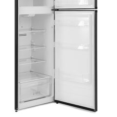 Réfrigérateur Congélateur superieur White Point 310L - Acier Inoxydable Noir - WPR343B