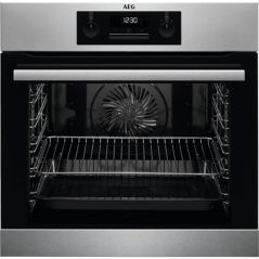 AEG Built-in Oven 71L - Stainless Steel - Pyrolytic - Active Turbo - BPK284232M