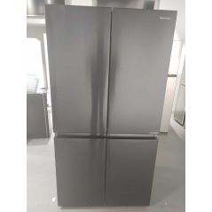 Hisense Refrigerator 4 doors 617L- shabbat function - Black stainless steel - RQ72-BK
