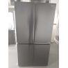 Réfrigérateur Hisense4 portes 617L - fonction de shabbat -Acier inoxydable noir - RQ72-BK