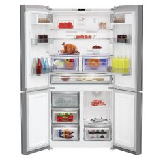 Réfrigérateur Blomberg 4 portes 535L - no frost -acier inoxydable - KQD1626X 