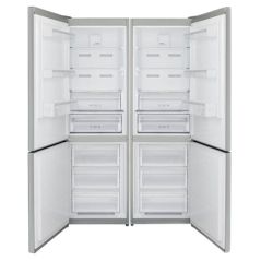 Réfrigérateur Congélateur inferieur General 324L - Fresh Air - Acier inoxydable - Ouverture a gauche - GE373DBL