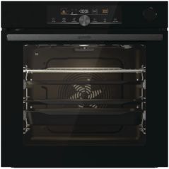 Pyrolytic built-in oven - 8 programs - Black glass - 70 liters - GORENJE BPS737E301BG