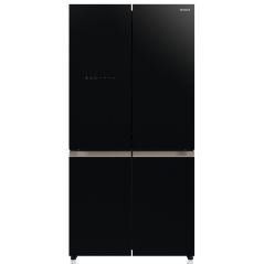 Hitachi fridge 4 doors 713L - Built-in Sabbath device - Inverter - glass door finish- R-WB700VRS2