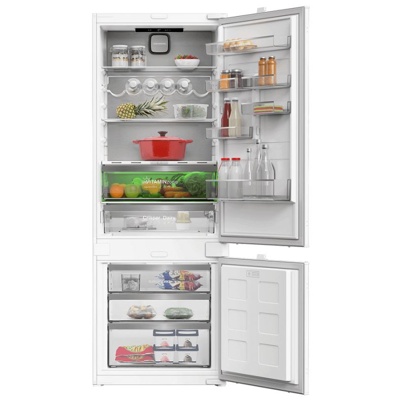 Achat Refrigerateur Grundig Encastrable - 70 cm - No Frost - 370L -  GKNI56930FN en Israel