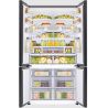Réfrigérateur Gorenje 4 portes 706L - No Frost - Noir - Adapté à la cuisine zéro ligne - Extrêmement silencieux - Y Shalom - NRK