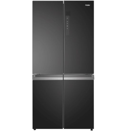 Haier Refrigerator 4 doors 657L - No Frost - Shabbat Mehadrin - Black Glass - HRF-7100FB