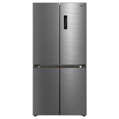 Midea Multi-doors refrigerator - 470 Liters - No Frost - Brushed stainless steel - HQ-611RWEN 6355