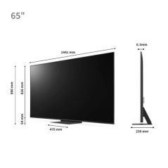 - evo סדרה 2022 - טלוויזיה אל ג'י 65 אינץ' - AI ThinQ - 4KSmart TV- OLED - דגם LG OLED65C26LA