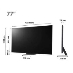 טלוויזיה OLED אל ג'י 77 אינץ' - Smart TV 4K UHD - סדרה 2022 - AI ThinQ - דגם LG OLED77B1