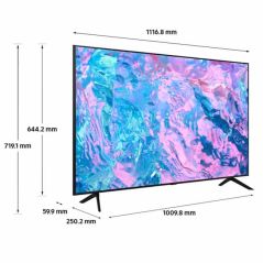 Smart TV Samsung - 55 pouces - 4K - 2000 PQI - série 2023 - Importateur Officiel - UE50CU7100