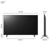 טלוויזיה אל ג'י43 אינץ' - 4K - סדרה 2023 - Ultra HD Smart TV - LED- דגם LG 43UR80006LJ