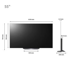 Smart TV LG - 55 pouces - Special Edition - Série 2022 - 4K - AI ThinQ - OLED - OLED55CS6LA