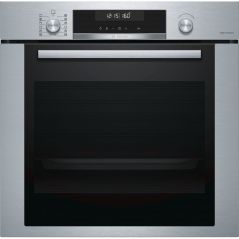 Bosch Pyrolysis Oven 71L - Telescopic rail - stainless steel - HBG378AS0