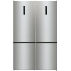 Gorenje Refrigerator 4 doors 720L - No Frost - Adapted to zero line kitchen - Stainless steel - Extremely quiet - Y Shalom - NRK