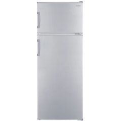 Réfrigérateur Congélateur superieur Haier 211L - Gris - Silencieux - DEFROST - HDF246S