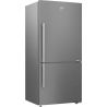 Réfrigérateur Beko 2 portes Congelateur en Bas - 580 litres - NeoFrost - Acier inoxydable noirci - CN160241XB