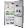 Réfrigérateur Beko 2 portes Congelateur en Bas - 580 litres - NeoFrost - Acier inoxydable noirci - CN160241XB