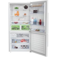 Beko Refrigerator 2 Doors Bottom Freezer - 580 liters - NeoFrost - White - CN160238W