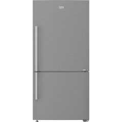 Beko Refrigerator 2 Doors Bottom Freezer - 580 liters - NeoFrost - Blackened stainless steel - CN160241XB
