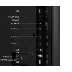 Smart TV Hisense 75 pouces - QLED 4K - Vidaa U 6.0 -75A7KQ