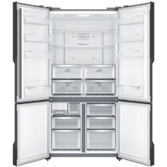 Electrolux Refrigerator 4 Doors - 558 L - Fast cooling function - Platinium - EQE6000SA