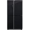 Refrigerateur 4 portes Sharp - 578 litres - argent foncé - SJ-8950
