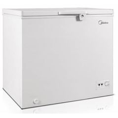 Congelateur coffre Midea 300L - Eclairage interne - Blanc - HS-384C