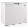 Congelateur coffre Midea 300L - Eclairage interne - Blanc - HS-384C