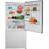 Fujicom Refrigerator 2 Doors bottom Freezer - 571 liters - Blackened Stainless Steel - FJ-NF683X