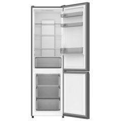 Konka Refrigerator Bottom Freezer - 310 Liters - No Frost - Black Glass - KRF-341WG