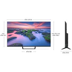 טלוויזיה שיאומי 55 אינץ' - Smart TV 4K - Android TV - יבואן רשמי - דגם XiaomiL55M7-EAEU